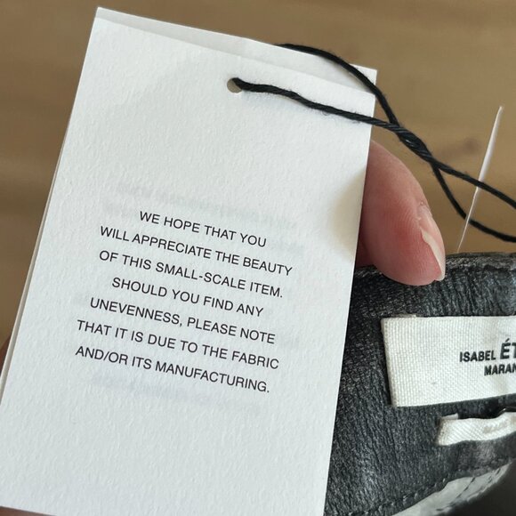 Isabel Marant Etoile Fiali leather midi skirt NWT Size 42 / 10 Lamb Leather - Picture 8 of 12